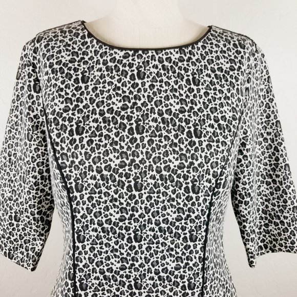 Banana Republic Animal Print Sheath Dress - Picture 2 of 7